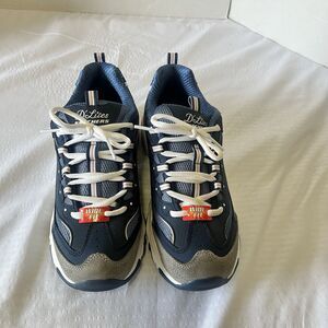 Skechers D'Lites Womens New Journey Athletic Walking Shoes Sz 8.5W Navy 11947